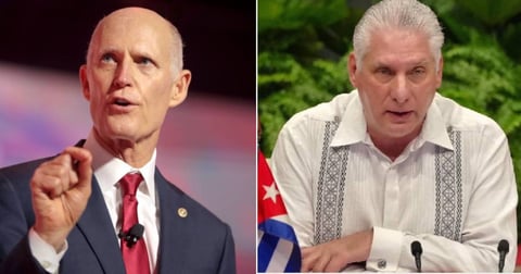 Senador Rick Scott Advierte al Régimen Cubano: "Sus Días Están Contados"