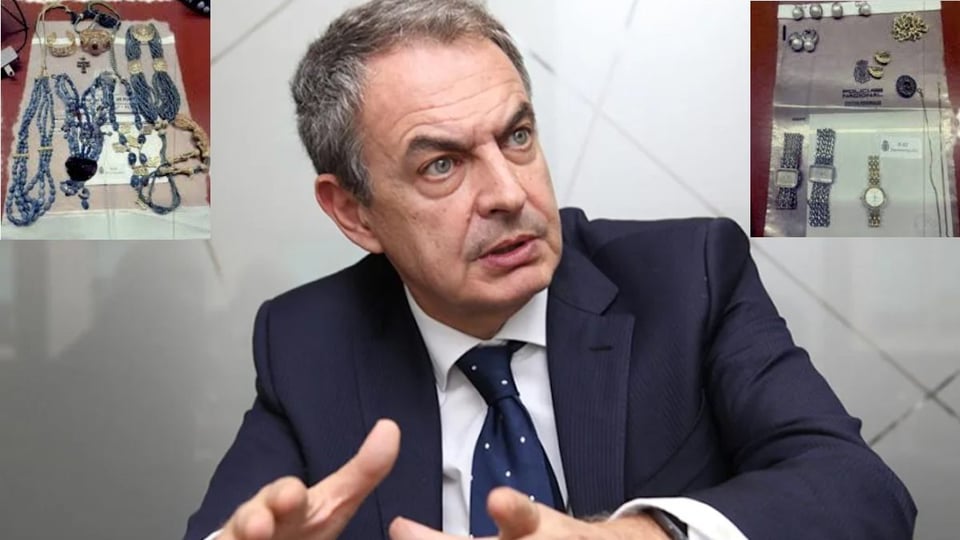 Joyas Millonarias Incautadas a Expresidente Español Zapatero