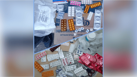 ¿Y esos medicamentos quién los vendió? Pillados en Santiago vendiendo medicinas como si fueran chismes