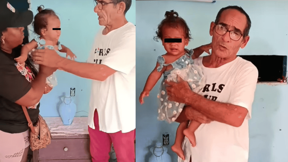 Abuelo pide ayuda para cuidar a sus nietas huérfanas en La Habana