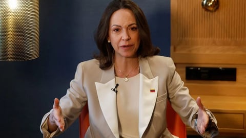 María Corina Machado denuncia exclusión de EE.UU. en negociaciones sobre Venezuela