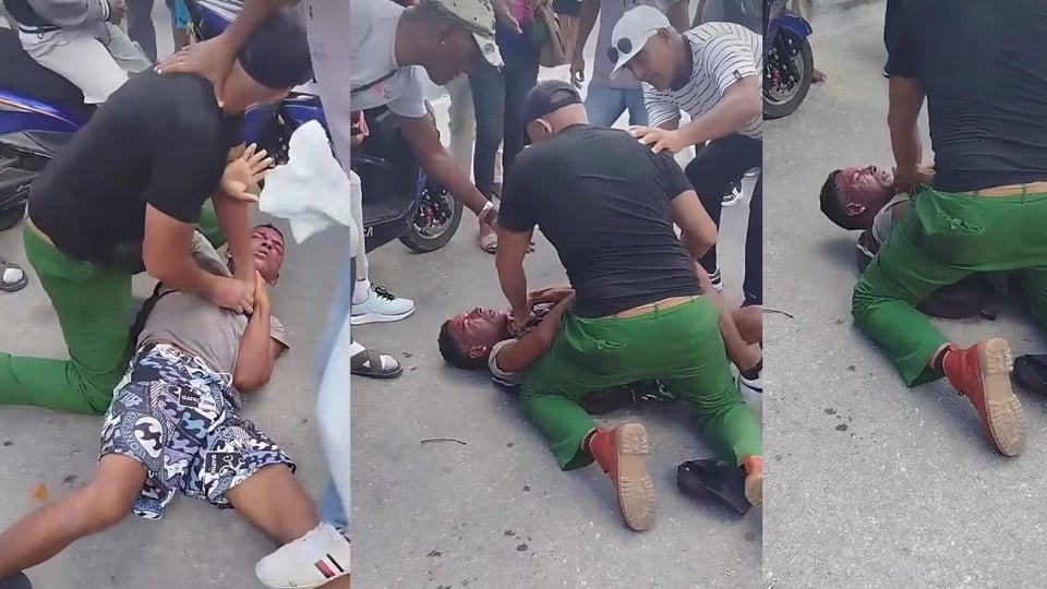 Vecinos de Santa Clara atrapan a presunto ladrón de cadena
