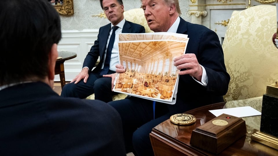 ¿Se apaga la fiesta? Senado gringo le tumba $400 palos al salón de baile de Trump