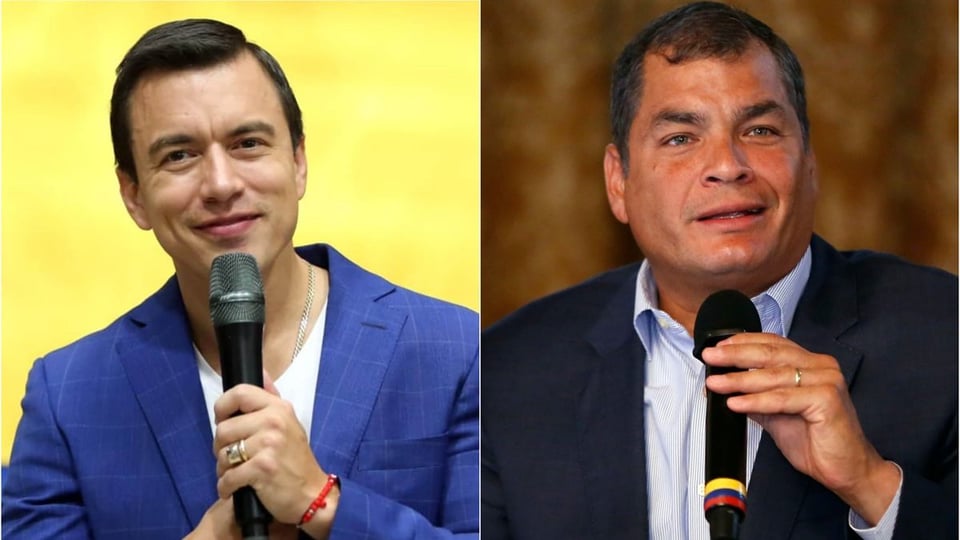 ¿Le regalamos Ecuador a los narcos? Noboa y Correa se tiran con todo en redes