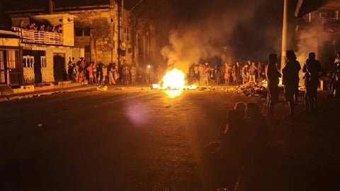 Las protestas se encienden en La Habana por apagones y falta de agua
