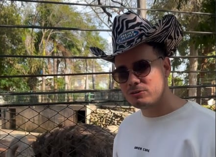 Nieto de Fidel Castro usa animales del zoológico para criticar al régimen cubano