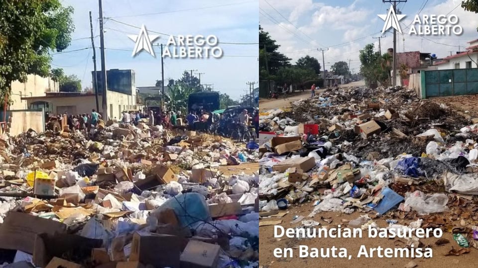 Basura desborda Bauta: Vecinos denuncian abandono y riesgo de enfermedades