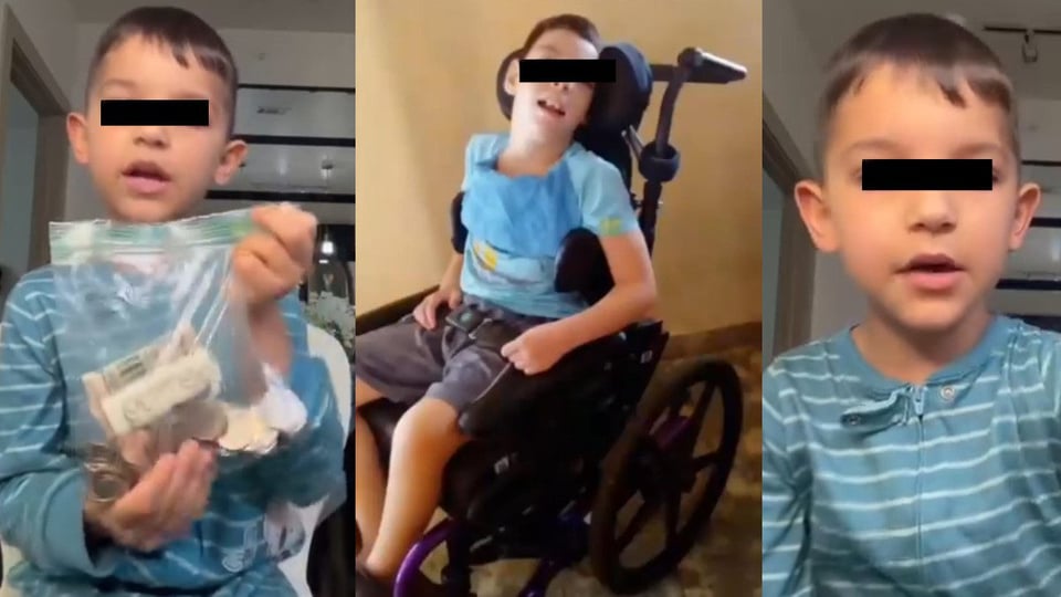 ¡Tremendo Corazón! Niño en Texas Vende Limonada Para Ayudar a Chiquillo Cubano con Parálisis Cerebral