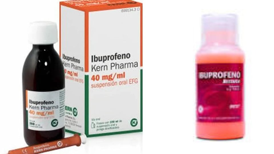¡Ojo, mami! Retiran miles de jarabes de ibuprofeno infantil por culpa de unos bichos raros