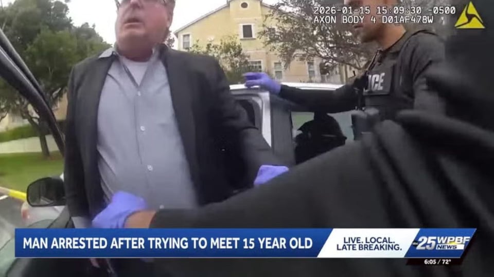 Arrestan en West Palm Beach a hombre que buscaba a menor en línea