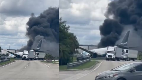 Accidente de Avión de Carga Causa Caos en el Aeropuerto de Miami