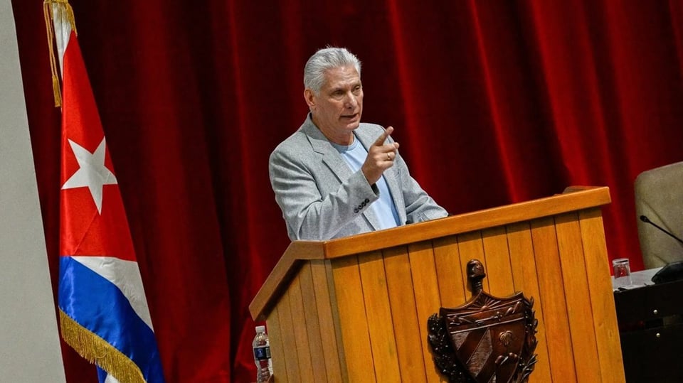 Díaz-Canel culpa a EEUU de la crisis cubana y evita su responsabilidad