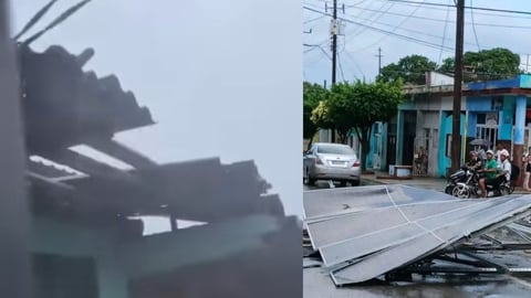 Tormenta Local Severa Causa Daños y Afecta Paneles Solares en Guantánamo
