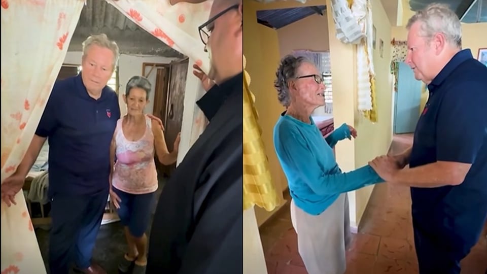 ¿Qué te parece? ¡Embajador de EEUU se codea con gente de a pie en Villa Clara!