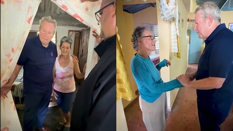 ¿Qué te parece? ¡Embajador de EEUU se codea con gente de a pie en Villa Clara!