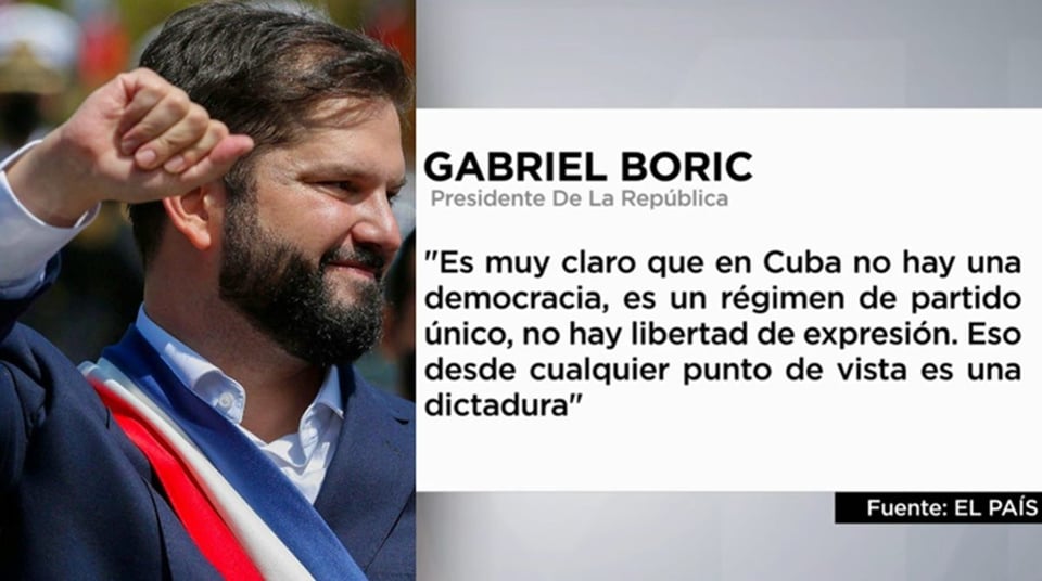 Presidente Boric de Chile Afirma: 'Cuba es una Dictadura', Generando Fuerte Debate