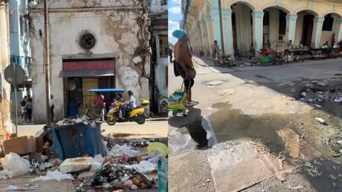 Entre Basura y Sabores: La Habana Vieja Enfrenta Amenaza Sanitaria