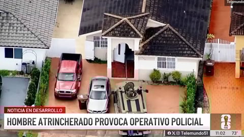 Hialeah: Operativo SWAT con gas lacrimógeno para capturar a migrante indocumentado