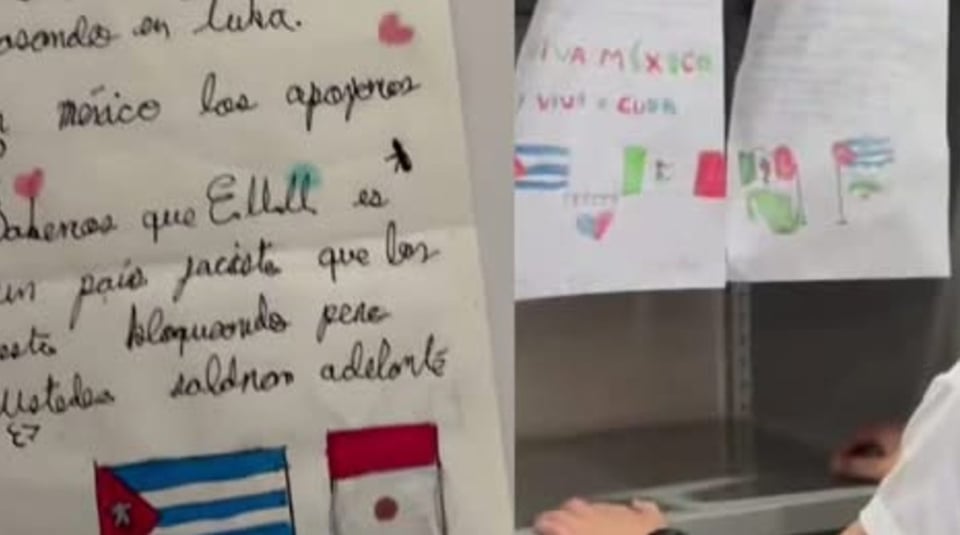 ¡Niños Mexicanos Le Dan Palo a Tío Sam con Dibujos y Cartas Pal' Pueblo Cubano!