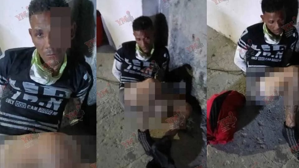 ¡Candela pura! Vecinos de Santiago le caen encima a un ladrón 'in fraganti'