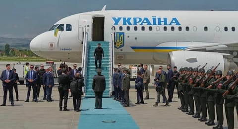 Avión de Zelenski Evita Dron Ruso al Despegar de Moldavia
