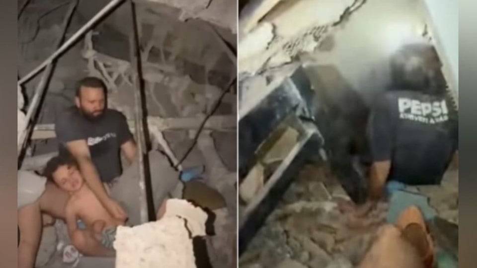 Rescatan a familia con vida tras 26 horas bajo escombros en Venezuela