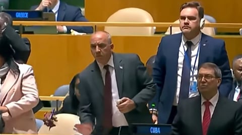 ¿Qué pasó en la ONU? Díaz-Canel defiende al canciller cubano tras 'papelazo' y agresión