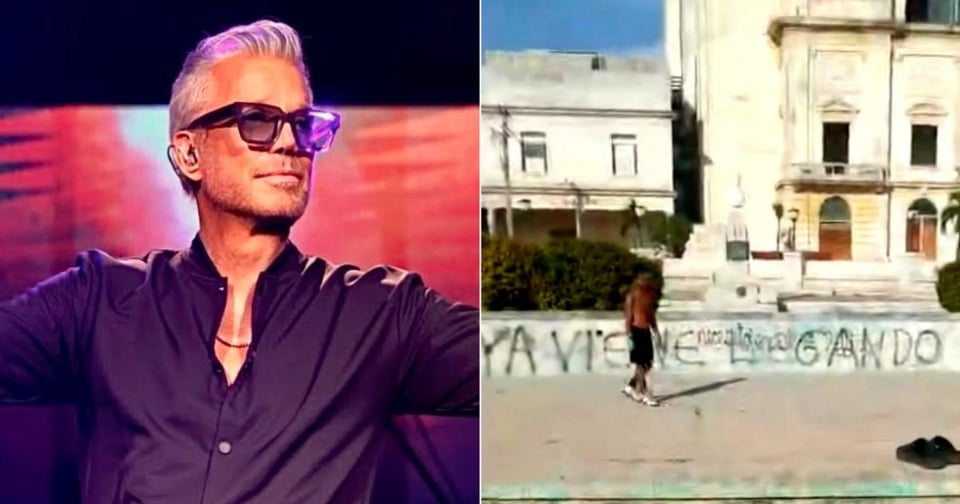 ¿Ya Viene Llegando? Pintan Símbolo de Esperanza en La Habana y Chirino Celebra