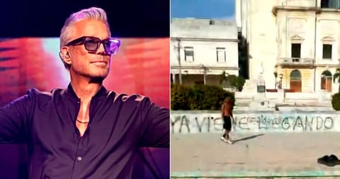 ¿Ya Viene Llegando? Pintan Símbolo de Esperanza en La Habana y Chirino Celebra