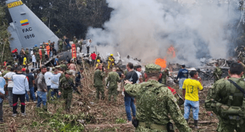 ¿Y tú supiste lo último? ¡Avión militar se mata en la selva colombiana y ya son 66 los que no vuelven!