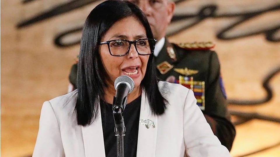 Delcy Rodríguez Se Reunió en Secreto con la CIA y Rusia en Qatar