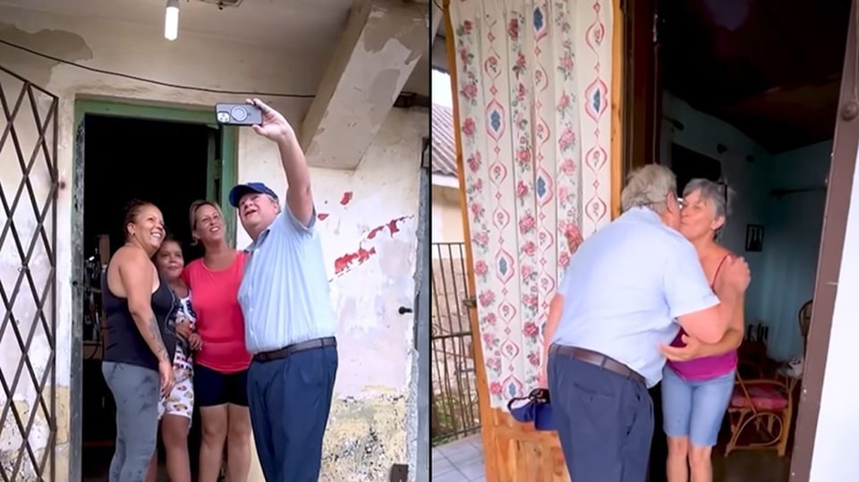 Diplomático de EE.UU. Mike Hammer Conecta con la Gente en Mayabeque