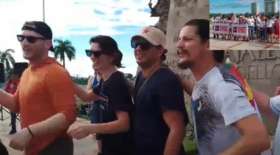 ¿Caravana 'Solidaria' en Cuba? Propaganda y Privilegios en el Viaje de Brigadistas Extranjeros