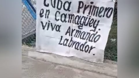 En Camagüey, un cartel clandestino del movimiento Cuba Primero desafía el control estatal
