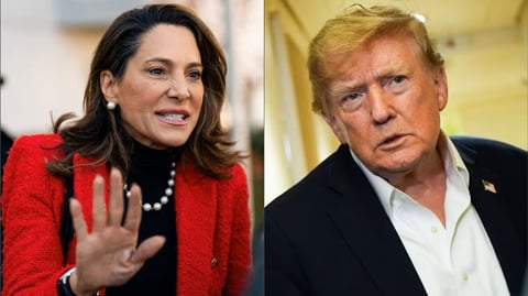 ¿Se le olvidó a Trump quién lo eligió? Se trifulca con congresista por migración