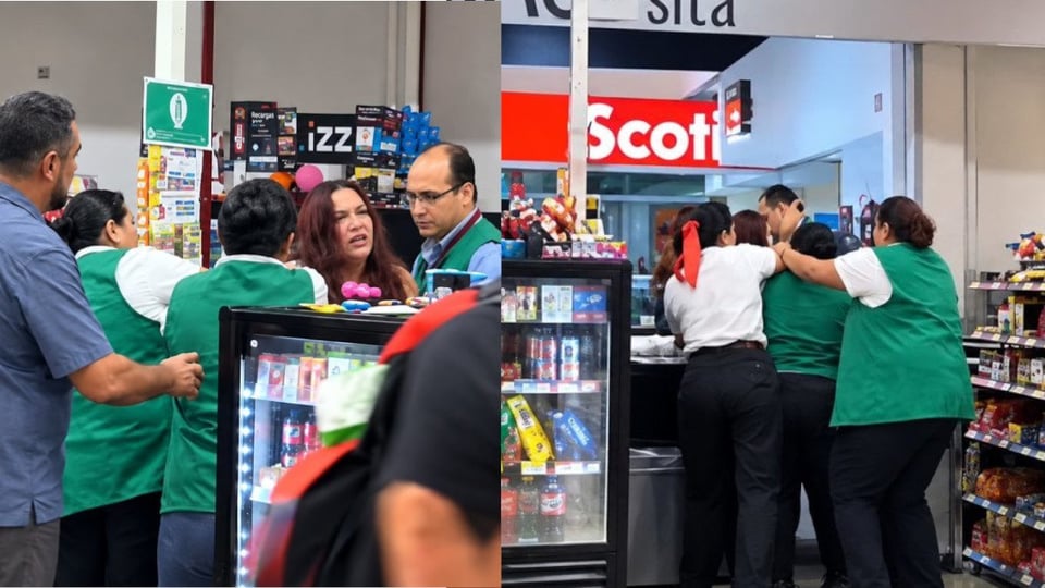 ¡Qué Bochorno en Cancún! Cubana Monta Tremendo Show en Supermercado por ¡Robo Chiquito!