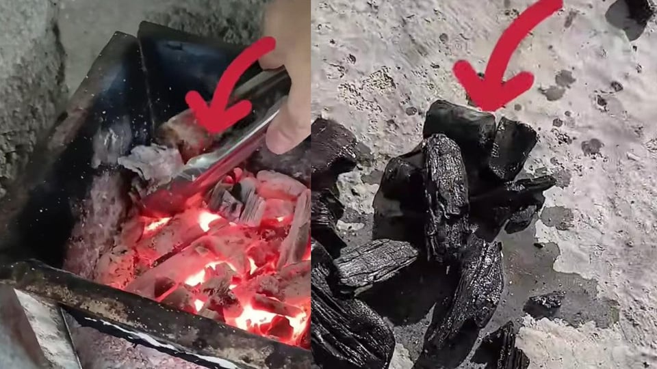 ¿Pa' no botar el chisme?: Cubana revela truco para revivir carbón