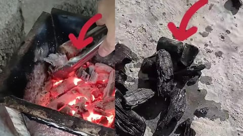 Cubana revela truco para reutilizar carbón y ahorrar en la cocina