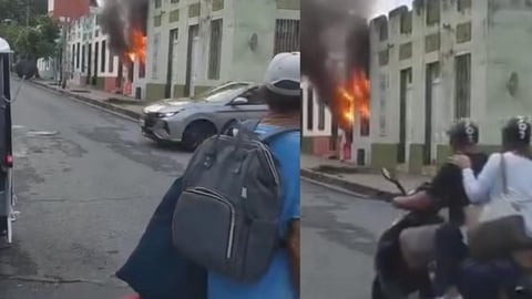 Incendio en Cienfuegos: Explosión de Motorina Destruye Hogar y Atrapa Mascotas