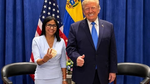 Rodríguez y Trump se reúnen en Nueva York: un encuentro "histórico"