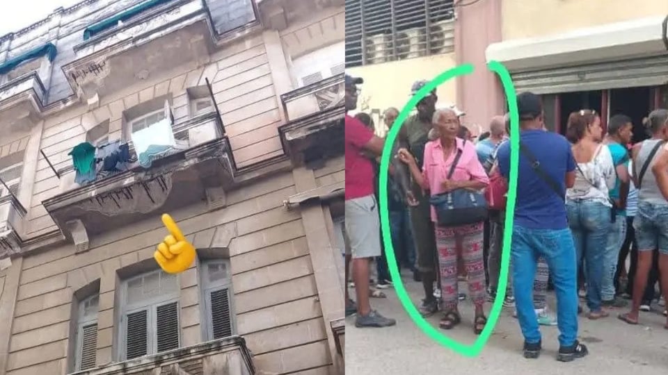 ¿¡Qué Palo es Ese!? Balcón se Viene Abajo en La Habana y Deja a una Mujer Pa'l Hospital
