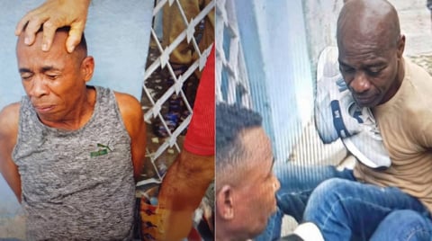 ¡Tremendo bochorno! Vecinos atrapan estafadores y la PNR los libera al momento