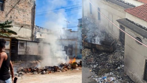 Cuba: La Basura Arde en las Calles y la Crítica al Gobierno Crece