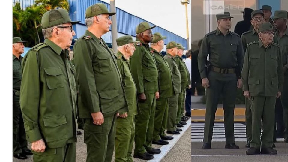 Raúl Castro Reaparece en Cuba para Homenajear Militares Caídos en Venezuela