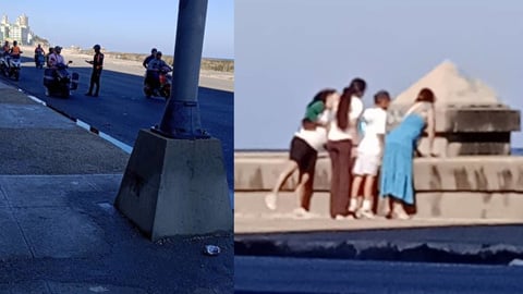 Malecón de La Habana: El Grito 'Viva Trump' Desafía al Régimen