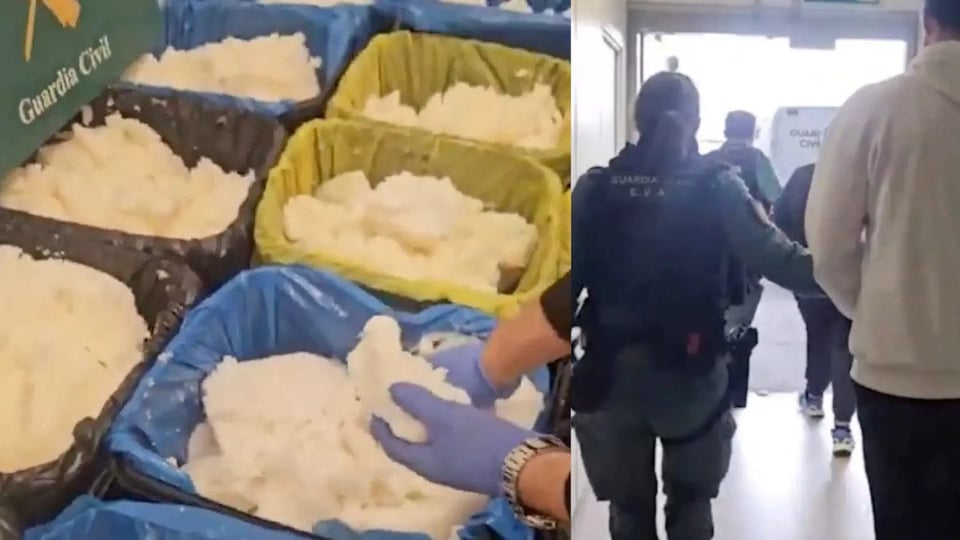 ¿Aceite de Coco o Cocaína? Cayeron 625 Kilos de Metanfetamina que Vinieron de México