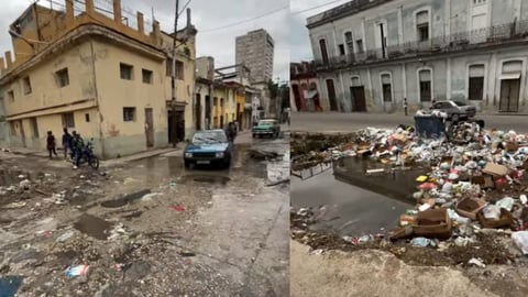 ¡La Habana se ahoga en bochinche y lodo, y no es culpa del ciclón!