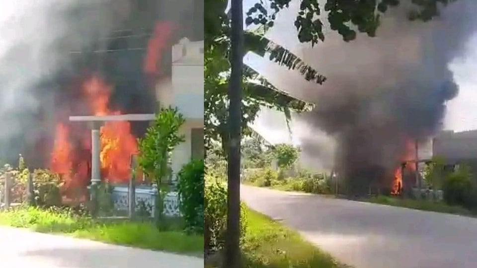 ¿Qué candela se formó en la subestación de Jicotea? ¡Bomberos al rescate!