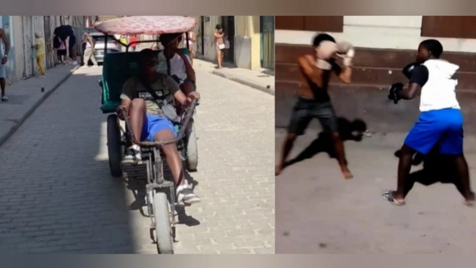 ¡El Niño Héroe! Chamo en La Habana se mata a bicitaxi pa' la jaba mientras estudia boxeo