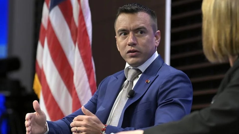 ¿Y a Noboa le da por meterse con Cuba? Pide que le den más candela al gobierno de la isla